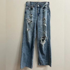 American Eagle Skater Jeans 0 Short